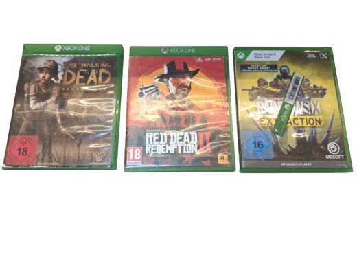 Red Dead RedemptionII/The Walking Dead Season Two/Rainbows Extraction XBOX