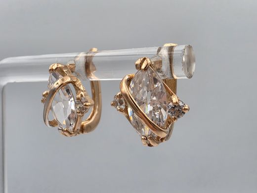 Золотые серьги, 3.74 г