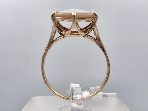 Gold ring, 2.51 g, size 18.5