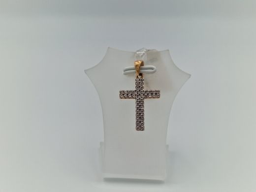 Zelta kulons ar cirkoniju, 1.6 g