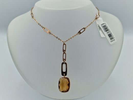 Золотое ожерелье с цитрином, 4.97 г