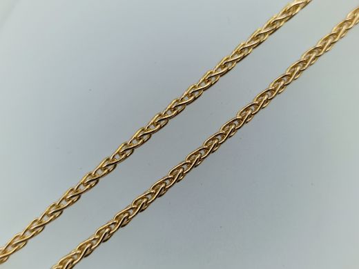 Zelta ķēdīte, 12.28 g, izm. 61cm