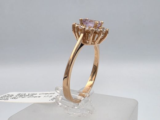 Золотое кольцо, 2.73 г, разм. 17.5