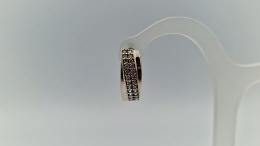 Zelta auskari ar cirkoniju, 2.39 g