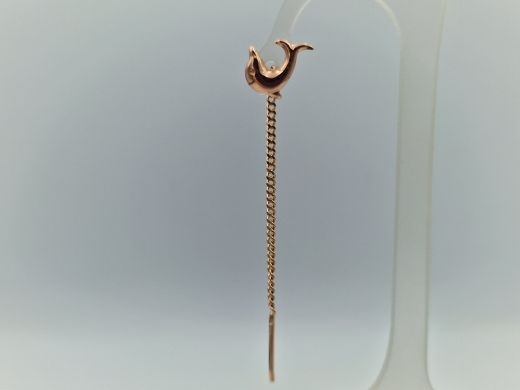 Золотые серьги, 1 г