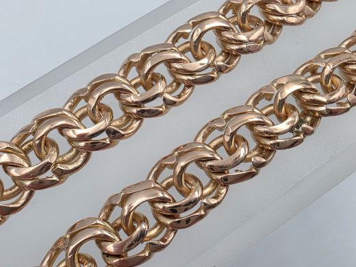 Золотой браслет, 27.25 г, разм. 22