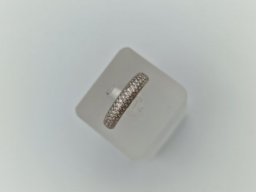 Zelta gredzens ar cirkoniju, 1.86 g, izm. 17.5