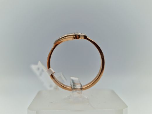 Zelta gredzens ar briljantu, 2.07 g, izm. 18