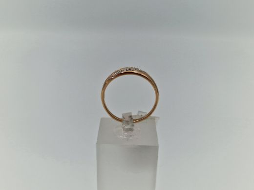 Zelta gredzens, 1.42 g, izm. 17