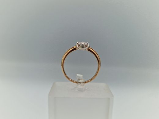 Zelta gredzens, 1.74 g, izm. 17