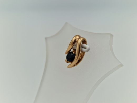 Zelta kulons ar cirkoniju, 1.07 g