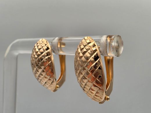 Золотые серьги, 1.42 г