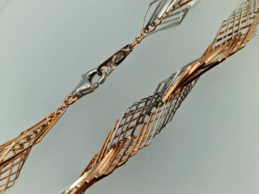 Золотое ожерелье, 12.73 г, разм. 45