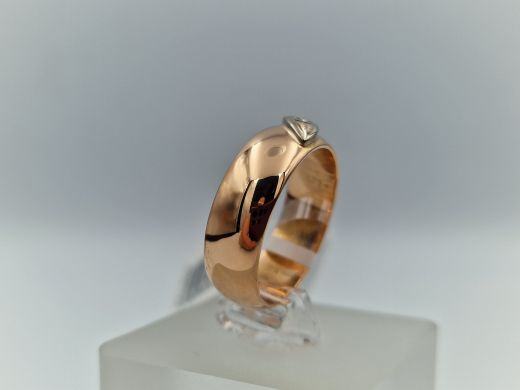 Золотые серьги с цирконом, 3.59 г