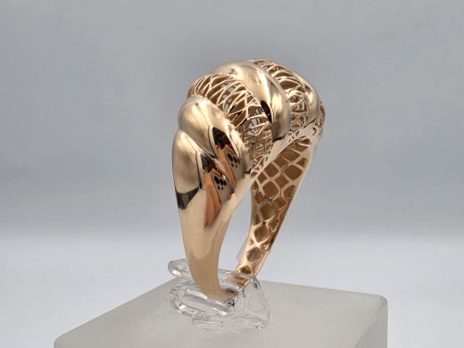 Zelta gredzens, 4.01 g, izm. 18