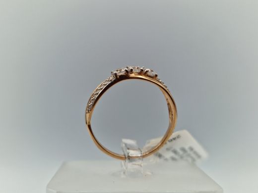 Zelta gredzens, 1.64 g, izm. 17