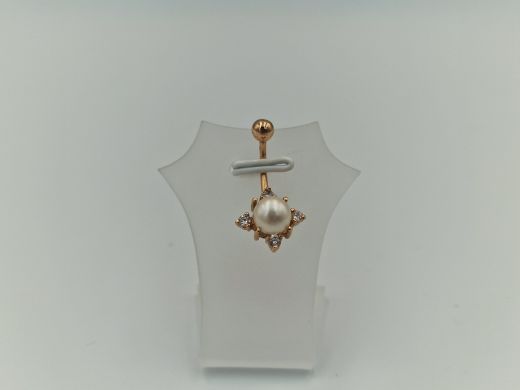 Золотое кольцо с цирконом, 2.31 г