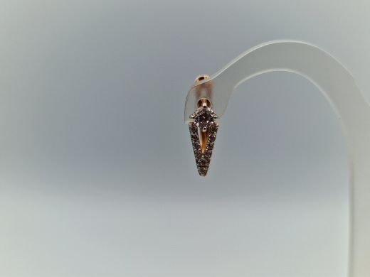 Zelta auskari, 1.21 g