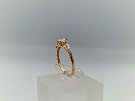 Zelta gredzens, 1.61 g, izm. 17