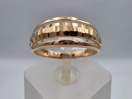 Zelta gredzens, 2.29 g, izm. 18