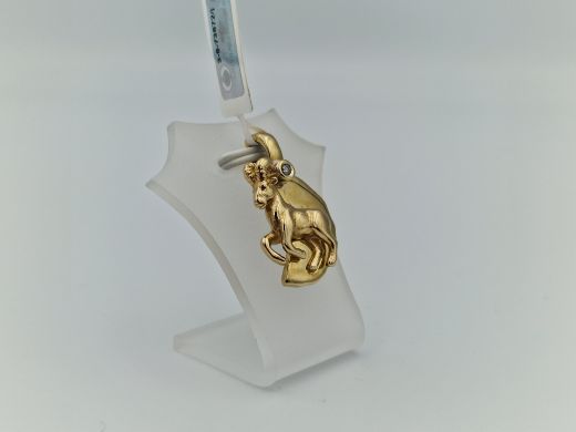 Zelta kulons ar briljantu, 5.48 g