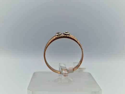 Zelta gredzens, 2.19 g, izm. 17.5