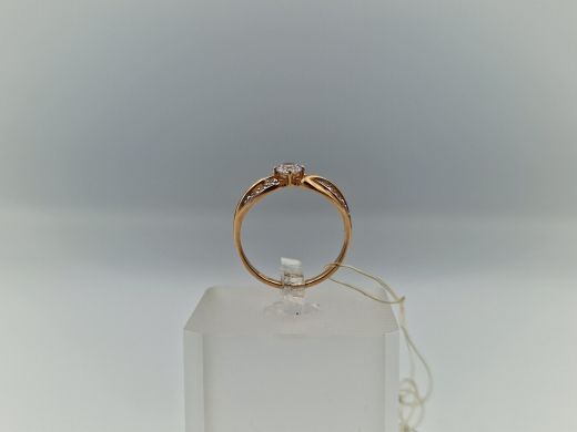 Zelta gredzens, 1.54 g, izm. 16.5