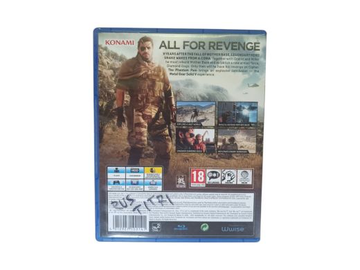 Metal Gear Solid: The Phantom Pain PS4