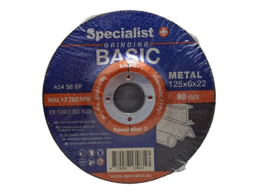 Specialist Metal 125X6X22 5Gb