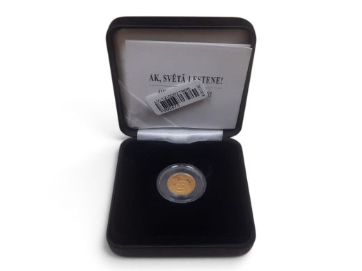Zelta monēta, 1.24 g — 1 lats 2013.g. Ak svēta Lestene