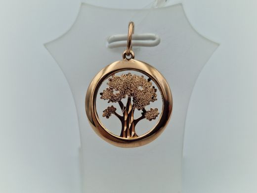 Zelta kulons ar cirkoniju, 1.17 g