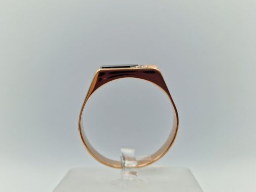 Zelta gredzens ar cirkoniju, 4.48 g, izm. 21