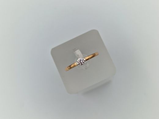 Zelta gredzens, 1.01 g, izm. 18