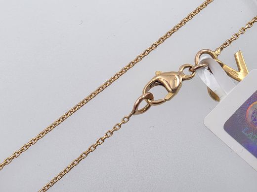 Золотая цепочка с бриллиантом, 4.89 г, разм. 45