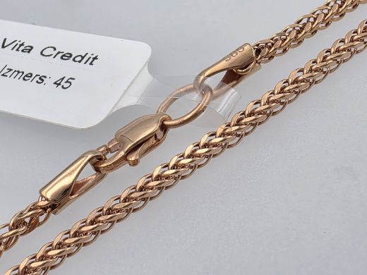Gold chain, 2.83 g, size 45 cm