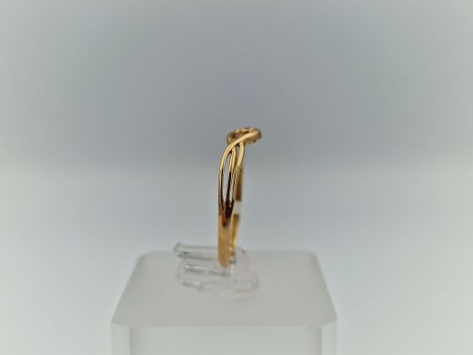 Zelta gredzens, 1.05 g, izm. 17.5