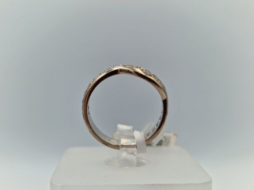 Zelta gredzens ar briljantu, 3.5 g, izm. 15.5