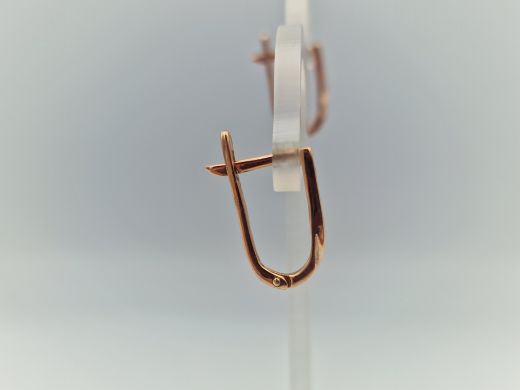 Zelta auskari ar cirkoniju, 1.95 g