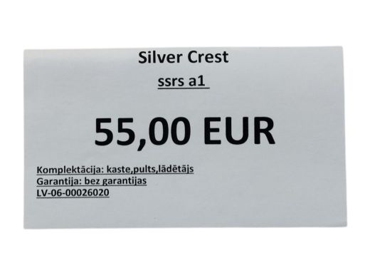 Silver Crest Ssrs A1