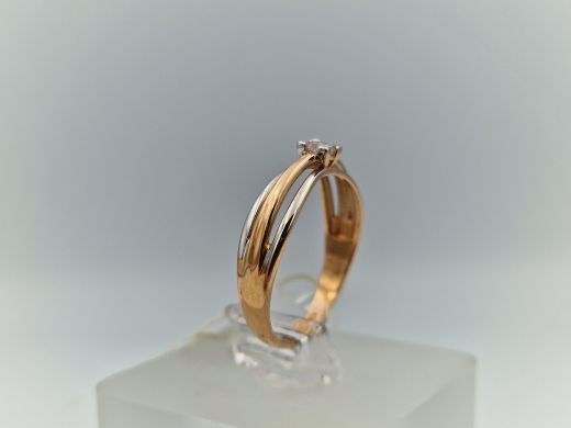 Zelta gredzens, 2.01 g, izm. 17.5