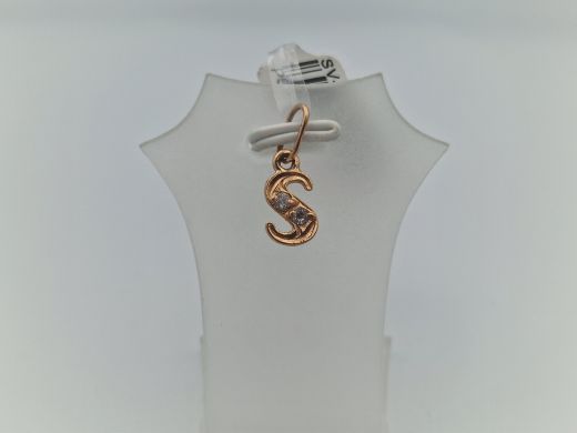 Zelta kulons ar cirkoniju, 0.58 g