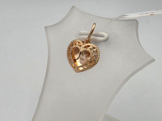 Zelta kulons ar cirkoniju, 0.65 g