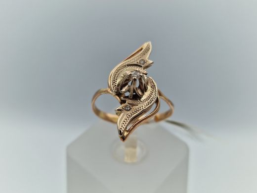 Zelta gredzens, 3.38 g, izm. 18