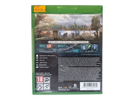 Assassins Creed Valhalla XBOX