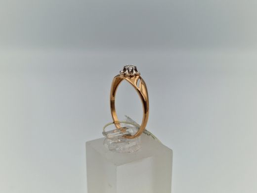 Zelta gredzens, 1.55 g, izm. 18