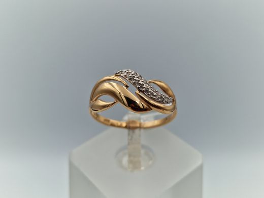 Zelta gredzens, 1.54 g, izm. 17.5