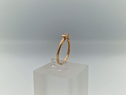 Zelta gredzens, 1.26 g, izm. 17