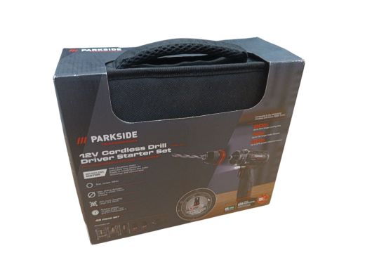 PARKSIDE 18V Cordless Drill Driver Starter Set 