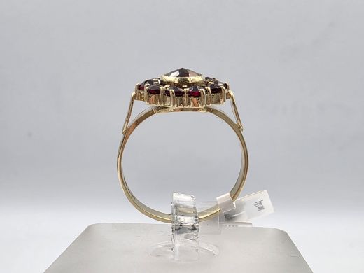 Золотое кольцо, 3.38 г, разм. 16.5