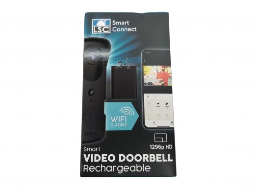 LSC Smart Connect Video Doorbell Rechargeable